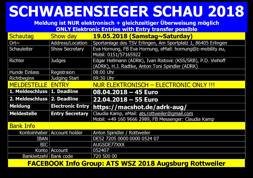 MELDESTELLE-SWS---2018-02-13---ALL-Info--Meldestelle---SCHWABENSIEGER-SCHAU----AUGSBURG2018